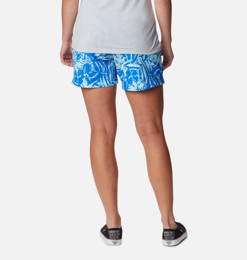 Blue Columbia PFG Super Backcast Water Women's Shorts | 73521MGBR