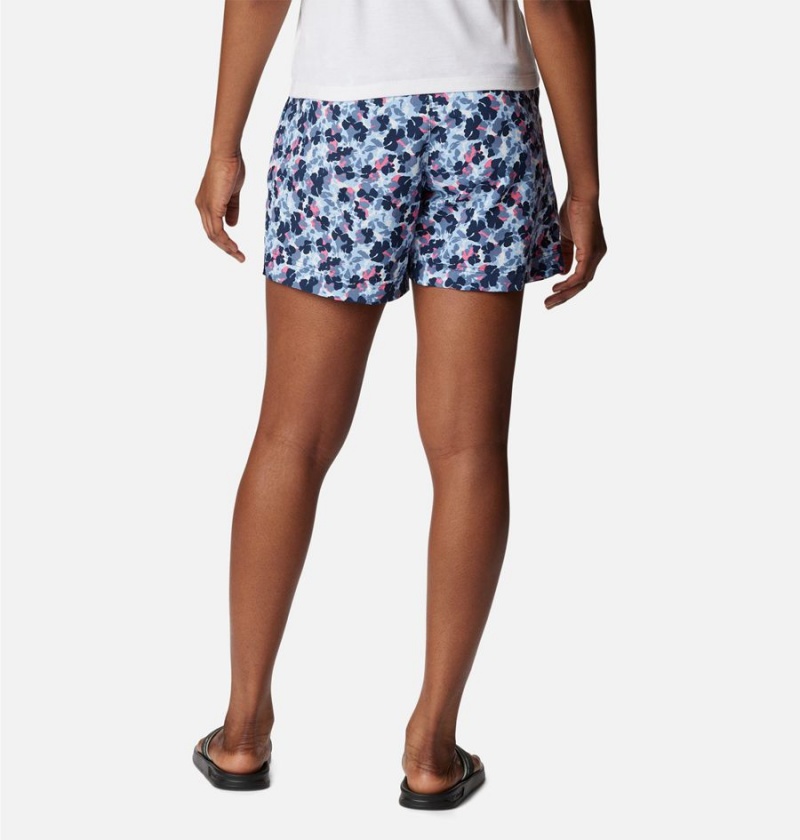 Blue Columbia PFG Super Backcast Water Women's Shorts | 28965QPNM