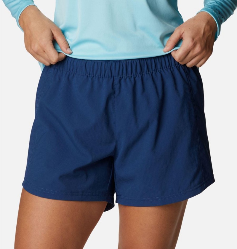 Blue Columbia PFG Tamiami Pull-On Women's Shorts | 89463UZOP