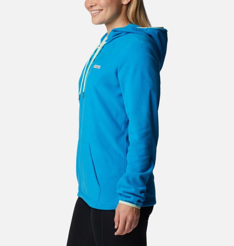 Blue Columbia PFG Tidal Fleece Women's Hoodie | 20847RLMA