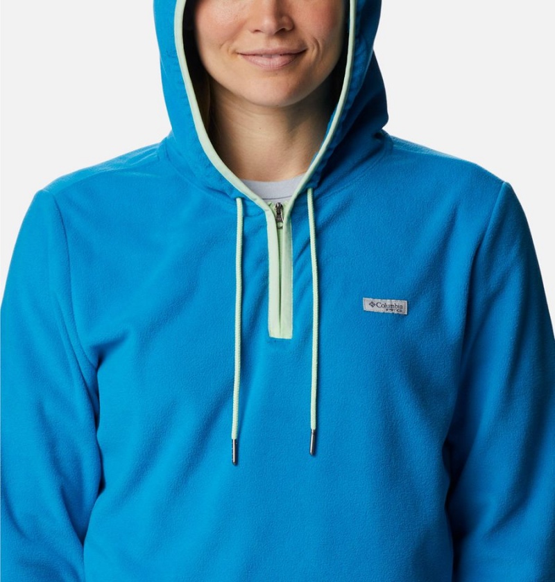 Blue Columbia PFG Tidal Fleece Women's Hoodie | 20847RLMA