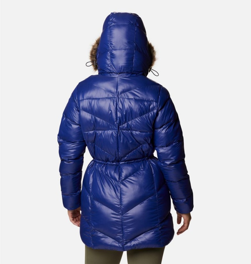 Blue Columbia Peak to Park Mid Insulated Women's Puffer Jacket | 81354RNPB