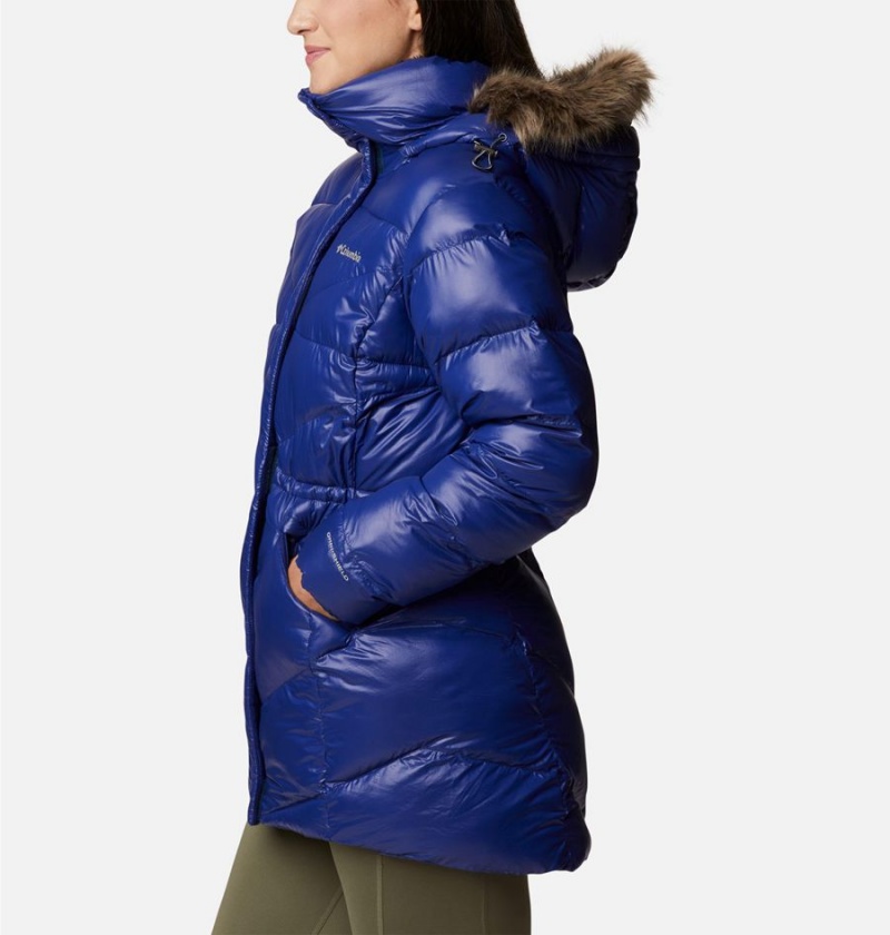 Blue Columbia Peak to Park Mid Insulated Women's Puffer Jacket | 81354RNPB