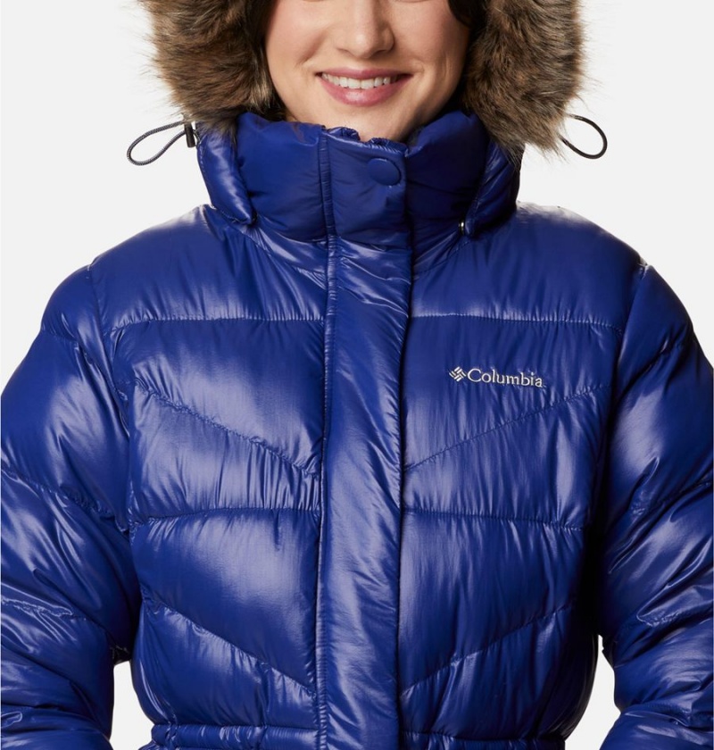 Blue Columbia Peak to Park Mid Insulated Women's Puffer Jacket | 81354RNPB