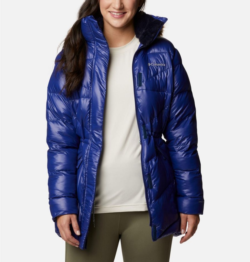 Blue Columbia Peak to Park Mid Insulated Women's Puffer Jacket | 81354RNPB