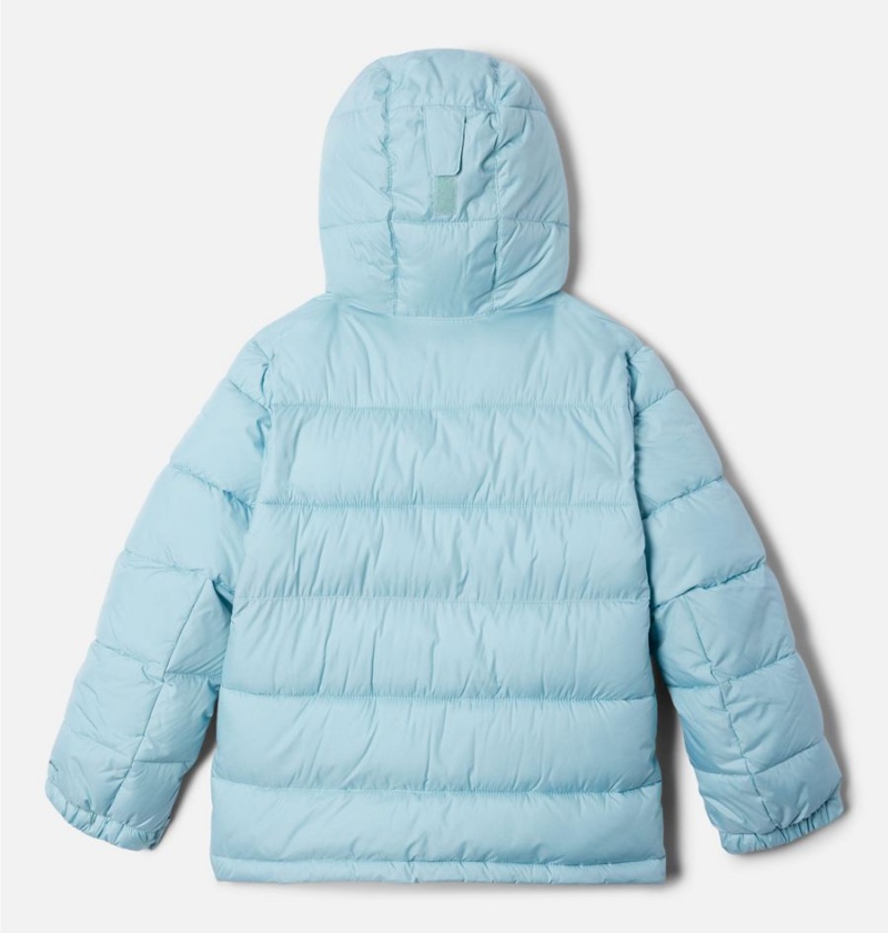 Blue Columbia Pike Lake II Hooded Kids' Jacket | 31548FPQZ