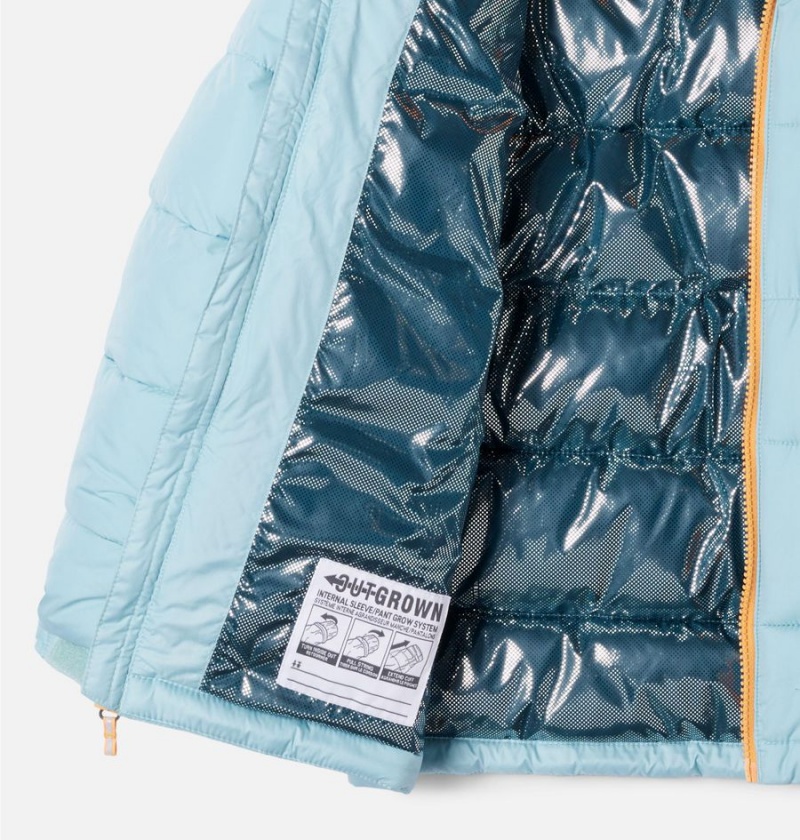 Blue Columbia Pike Lake II Hooded Kids' Jacket | 31548FPQZ