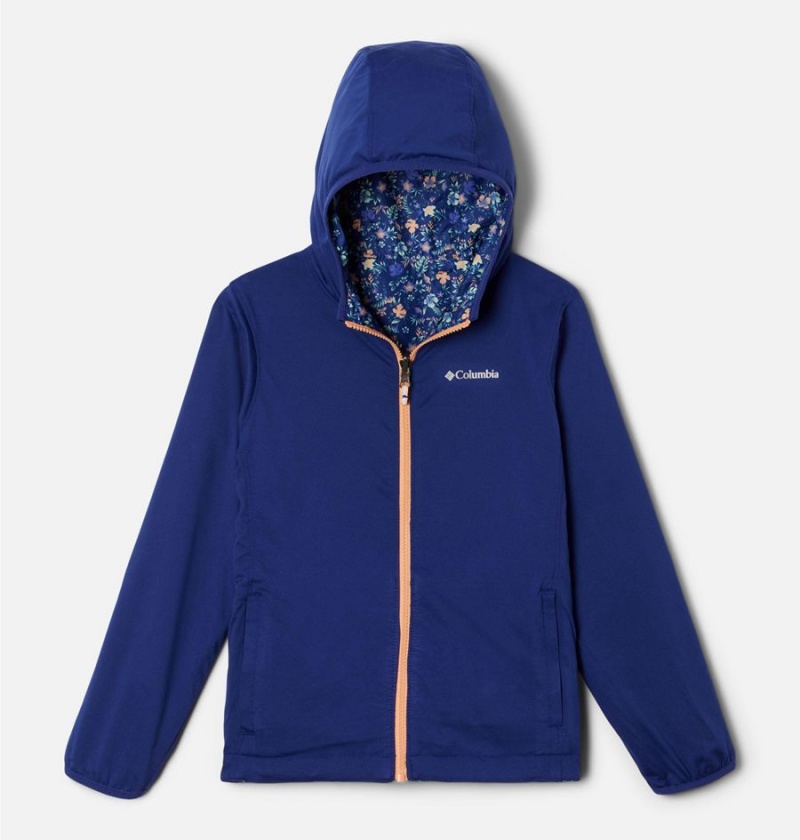 Blue Columbia Pixel Grabber Reversible Kids' Jacket | 31408SPMK