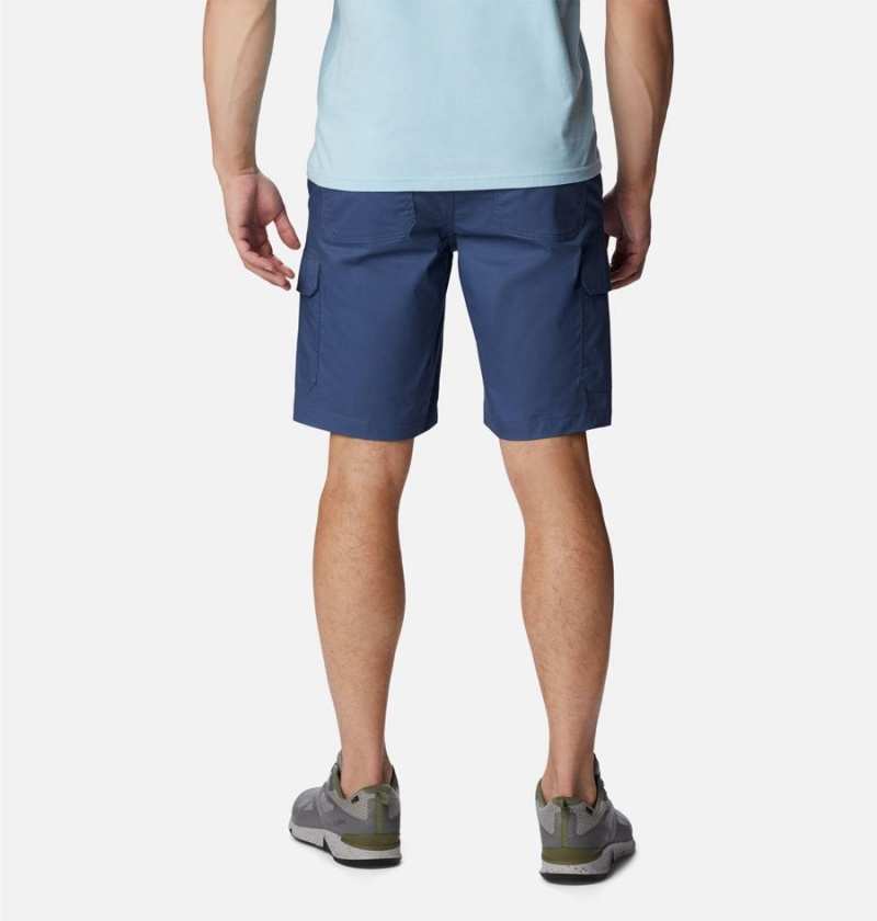 Blue Columbia Rapid Rivers Men's Shorts | 39182NYCX