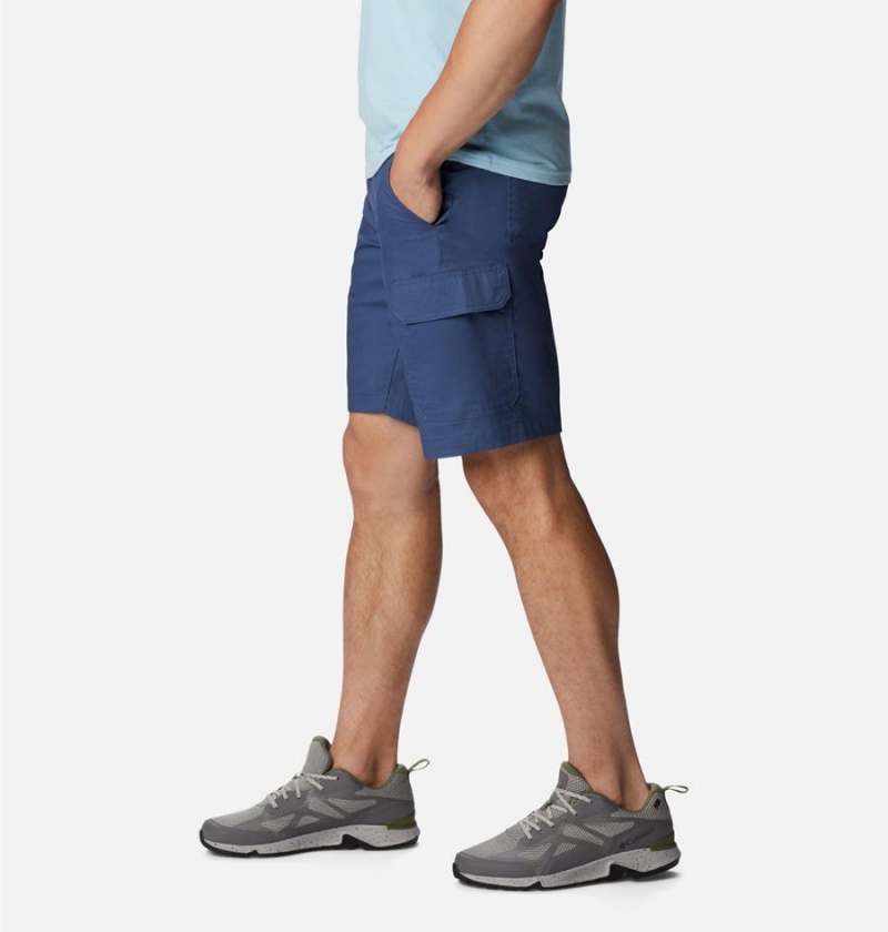 Blue Columbia Rapid Rivers Men's Shorts | 39182NYCX