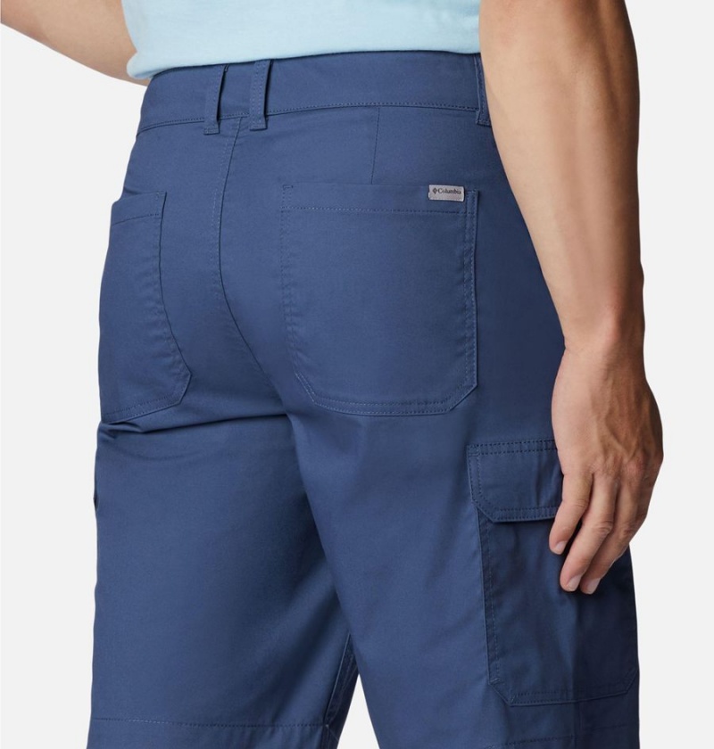 Blue Columbia Rapid Rivers Men's Shorts | 39182NYCX