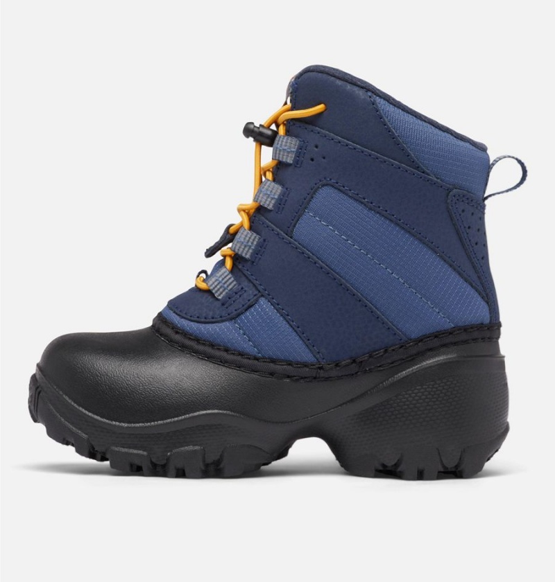 Blue Columbia Rope Tow III Waterproof Warm Winter Kids' Boots | 65187WNYJ