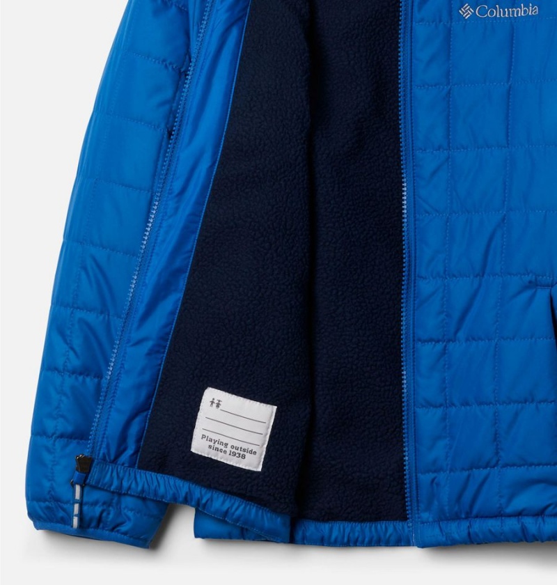 Blue Columbia Rugged Ridge Sherpa Lined Kids' Jacket | 73269TBGL