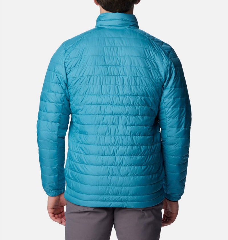 Blue Columbia Silver Falls Insulated Men's Puffer Jacket | 39451CFGT