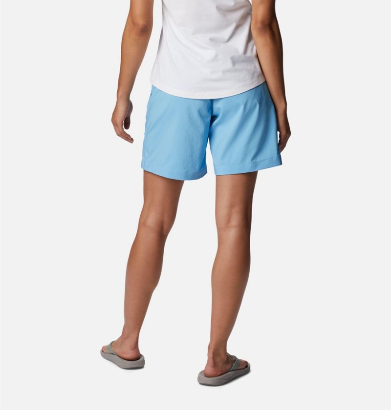 Blue Columbia Silver Ridge Utility Women's Shorts | 78320WFJI