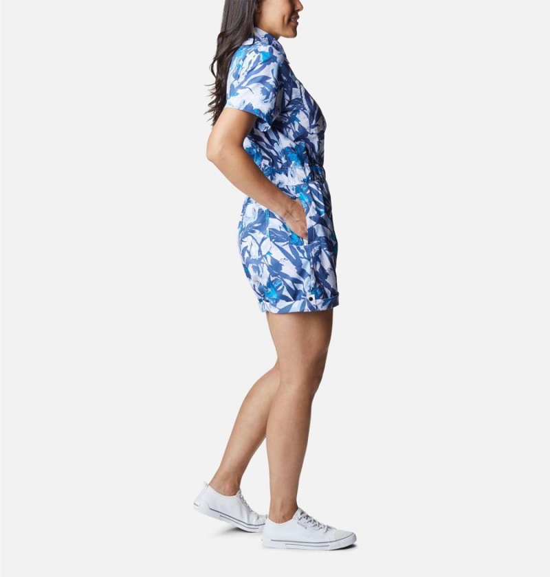 Blue Columbia Silver Ridge Utility Women's Dress | 20157MPUB