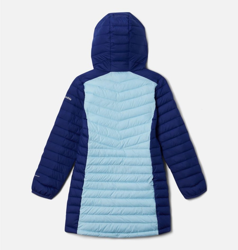 Blue Columbia Slope Edge Mid Kids' Jacket | 21586XTJY