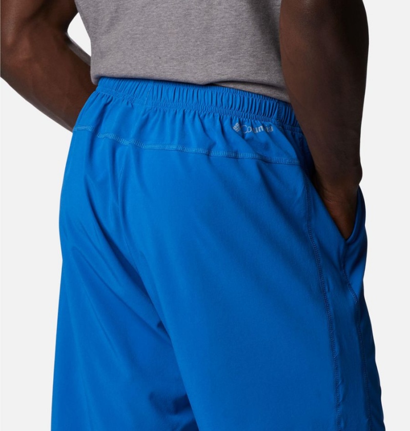 Blue Columbia Stealth Camp Active Men's Shorts | 24509IWNQ