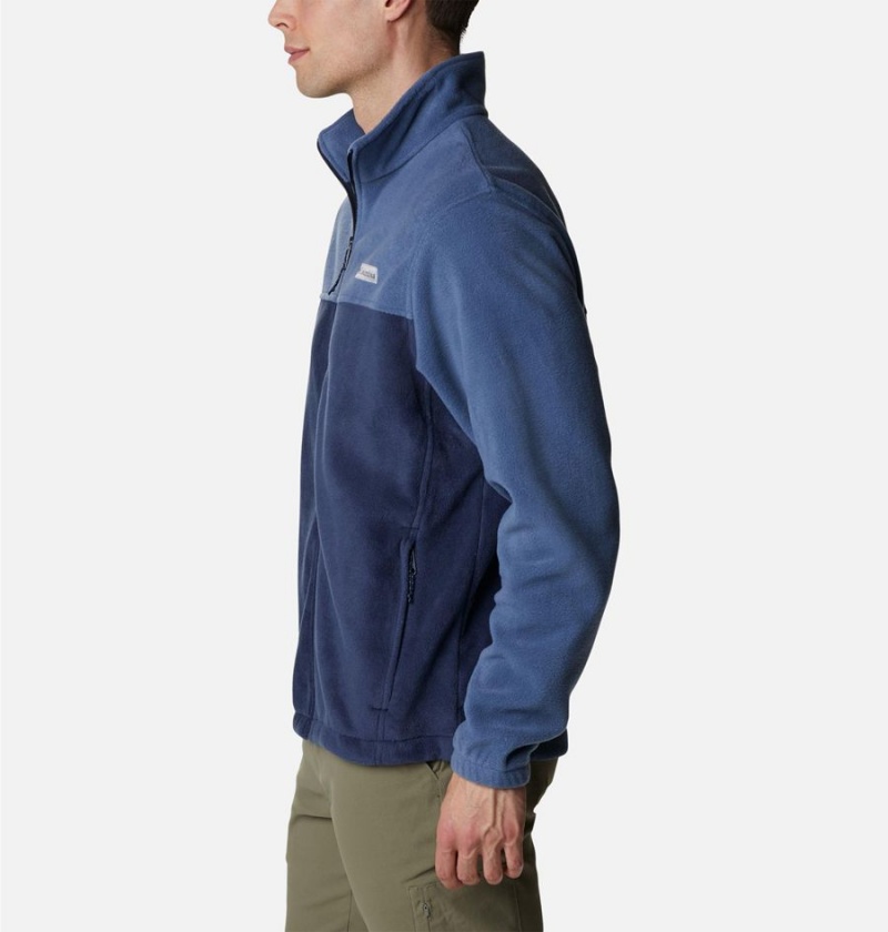 Blue Columbia Steens Mountain 2.0 Full Zip Men's Fleece Jacket | 40793UXQZ