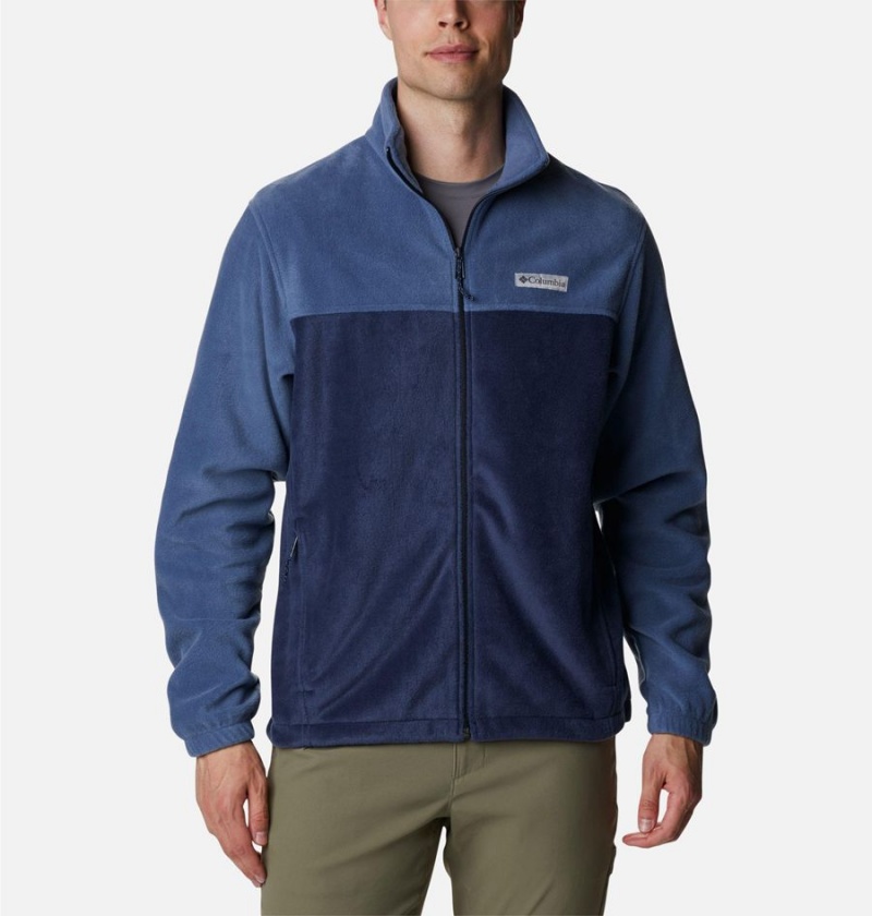 Blue Columbia Steens Mountain 2.0 Full Zip Men's Fleece Jacket | 40793UXQZ