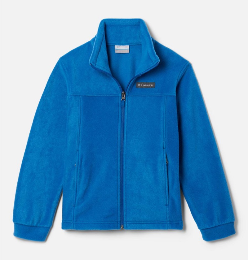 Blue Columbia Steens Mountain II Fleece Kids\' Jacket | 02541LUSO