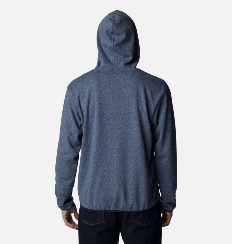 Blue Columbia Stone Canyon Men's Hoodie | 19764EBGV