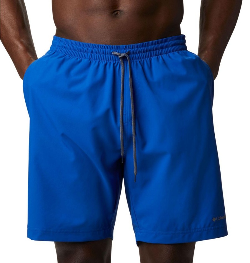 Blue Columbia Summertide Stretch Men's Shorts | 95802XRJK