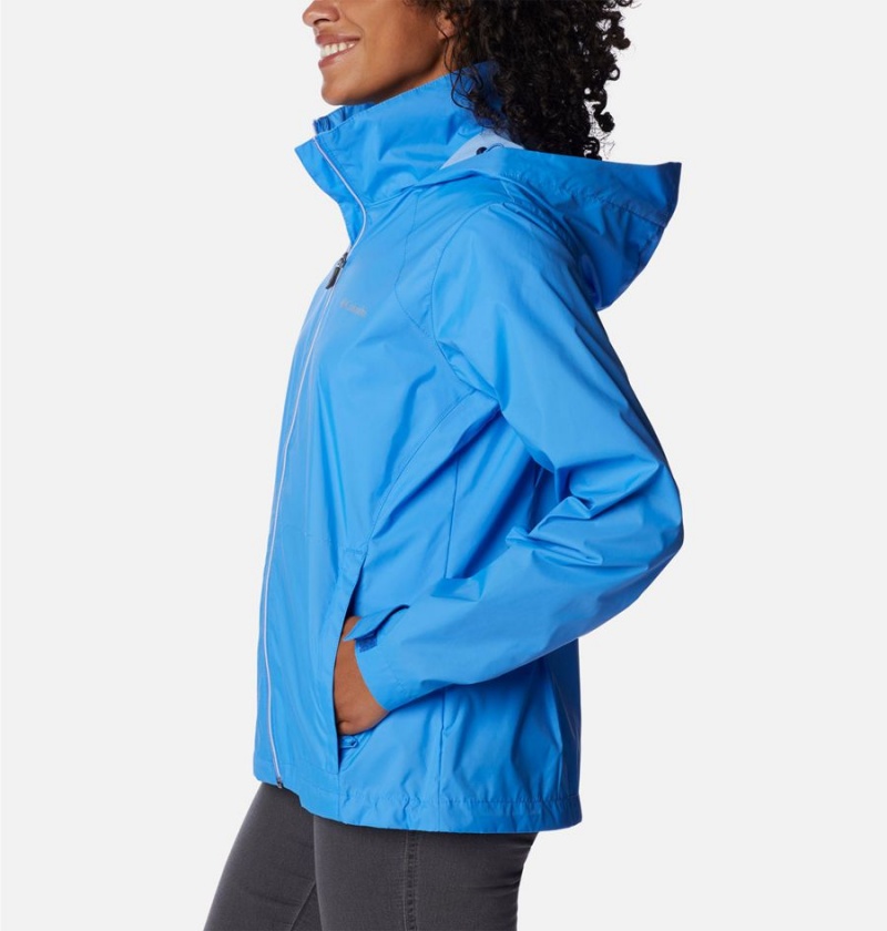 Blue Columbia Switchback III Women's Rain Jacket | 62591XEFU