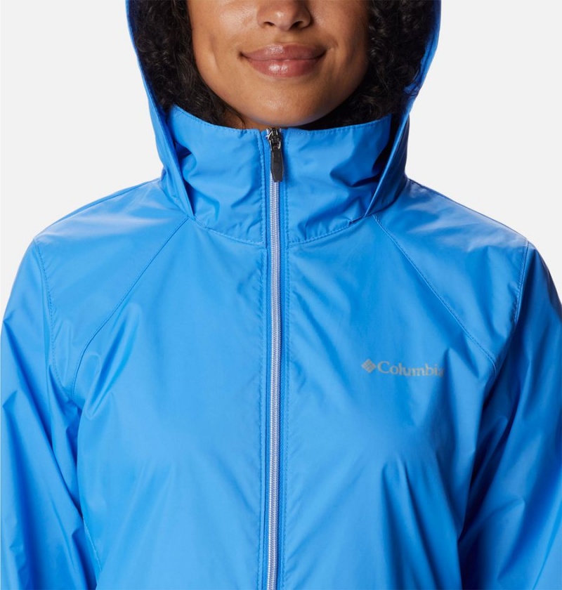 Blue Columbia Switchback III Women's Rain Jacket | 62591XEFU