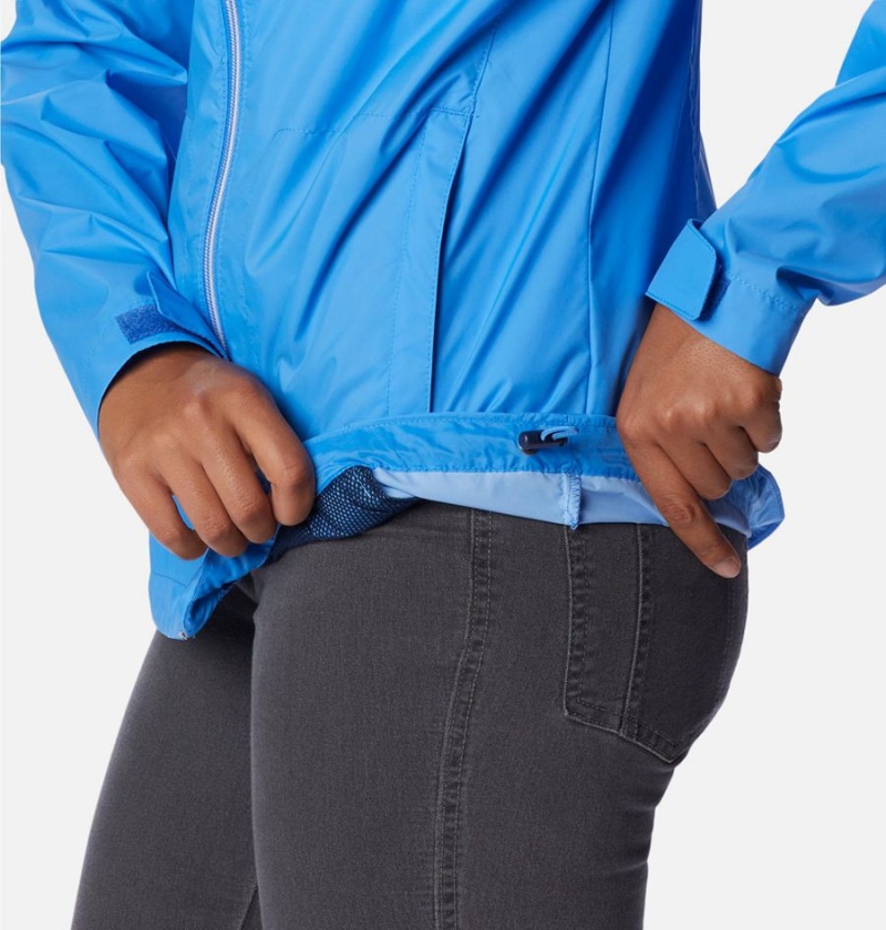 Blue Columbia Switchback III Women's Rain Jacket | 62591XEFU