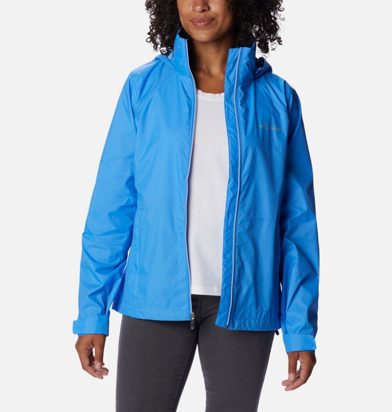 Blue Columbia Switchback III Women's Rain Jacket | 62591XEFU