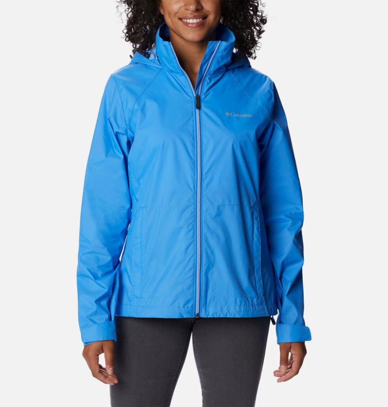 Blue Columbia Switchback III Women\'s Rain Jacket | 62591XEFU