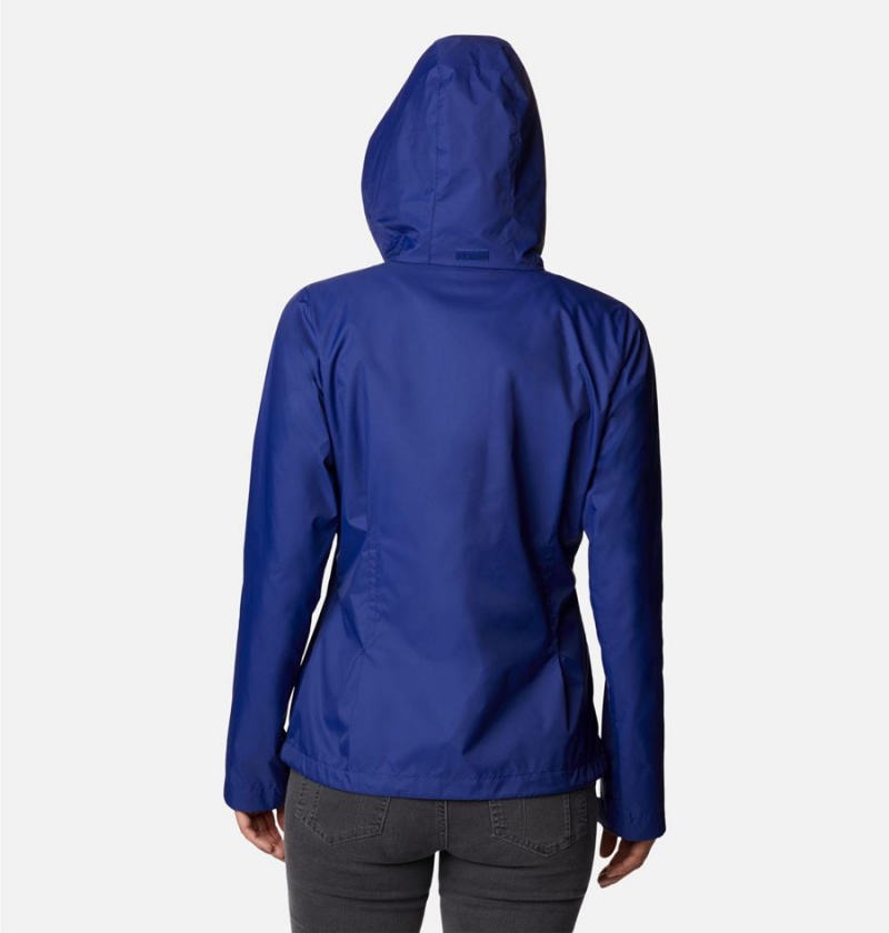 Blue Columbia Switchback III Women's Rain Jacket | 13586YNVH