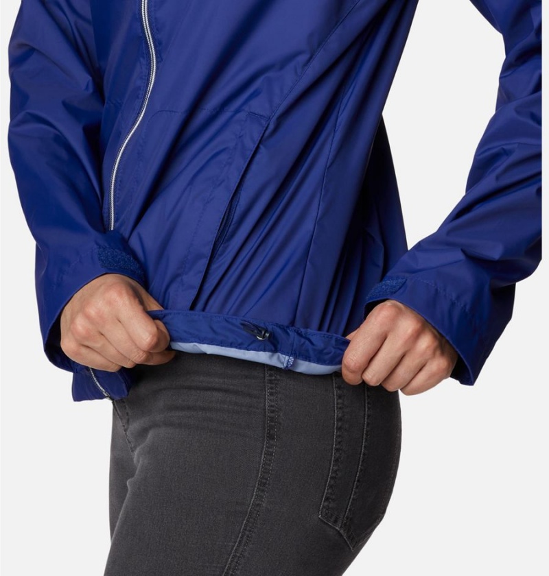 Blue Columbia Switchback III Women's Rain Jacket | 13586YNVH