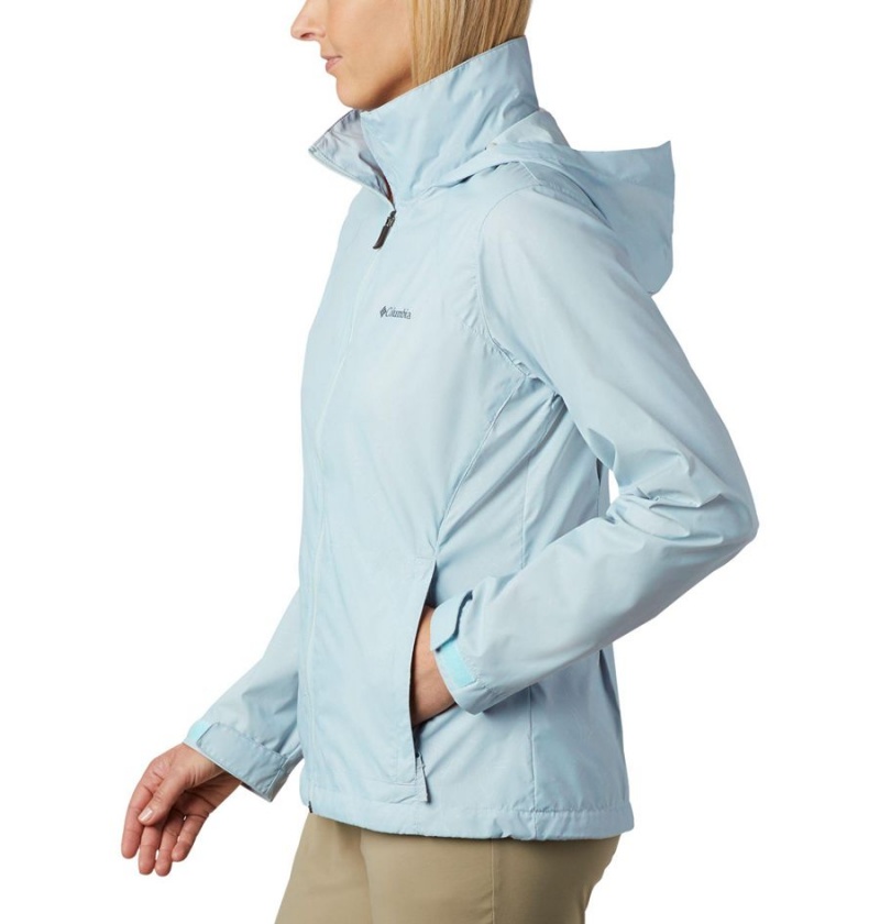 Blue Columbia Switchback III Women's Rain Jacket | 08765LGAC