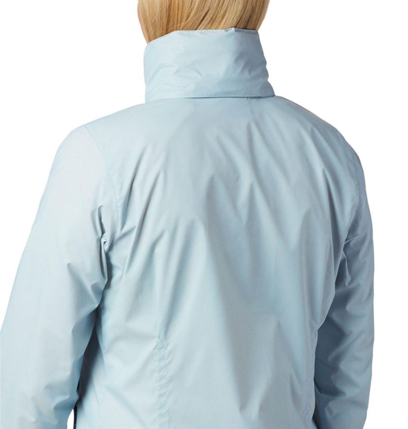 Blue Columbia Switchback III Women's Rain Jacket | 08765LGAC