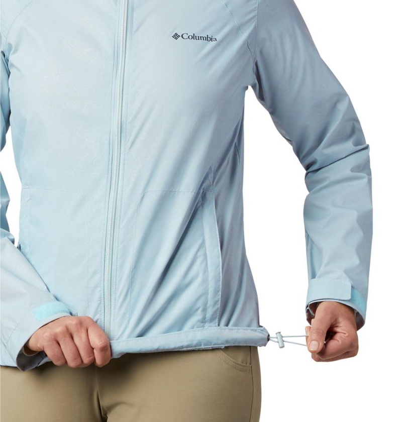 Blue Columbia Switchback III Women's Rain Jacket | 08765LGAC