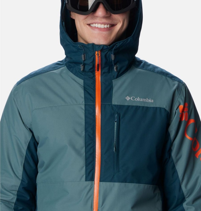 Blue Columbia Timberturner II Men's Ski Jacket | 68310ITRG