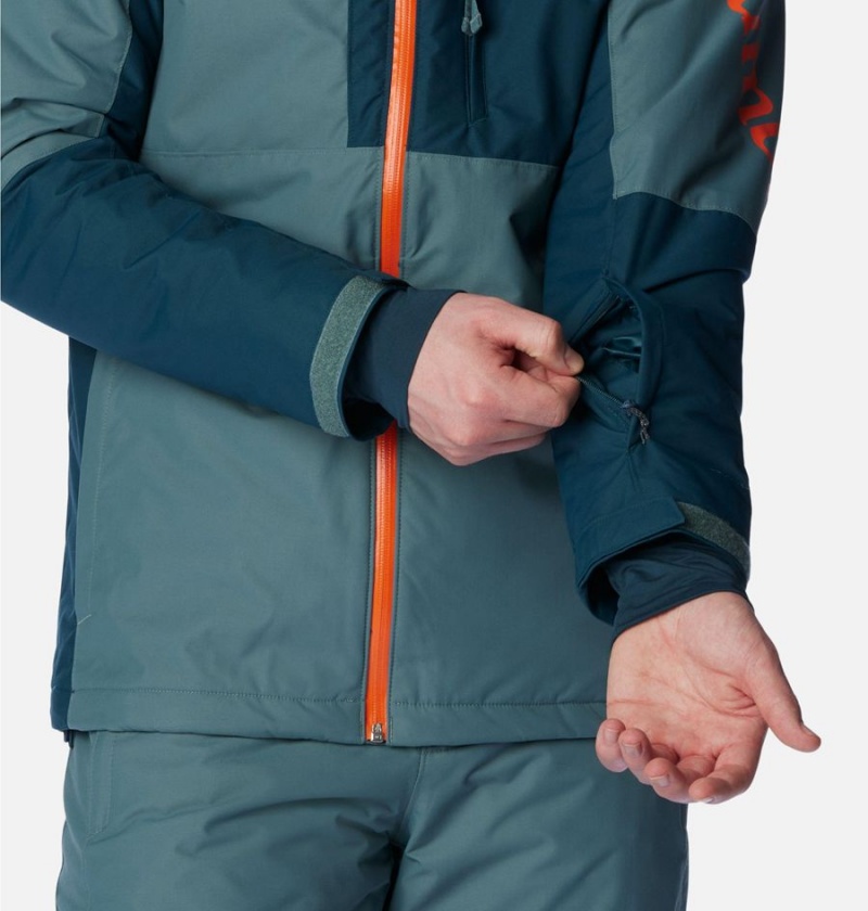 Blue Columbia Timberturner II Men's Ski Jacket | 68310ITRG