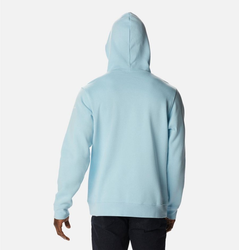 Blue Columbia Trek Men's Hoodie | 97213WPOQ