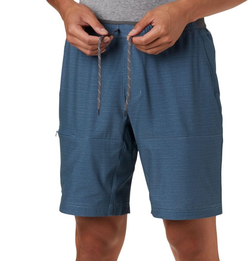 Blue Columbia Twisted Creek Men's Shorts | 65714VHSL