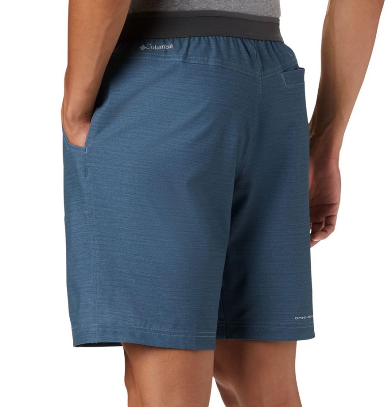 Blue Columbia Twisted Creek Men's Shorts | 65714VHSL