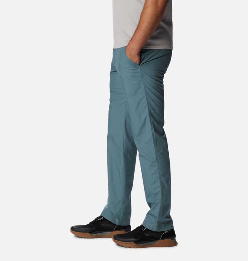 Blue Columbia Washed Out Men's Pants | 16593SFZB