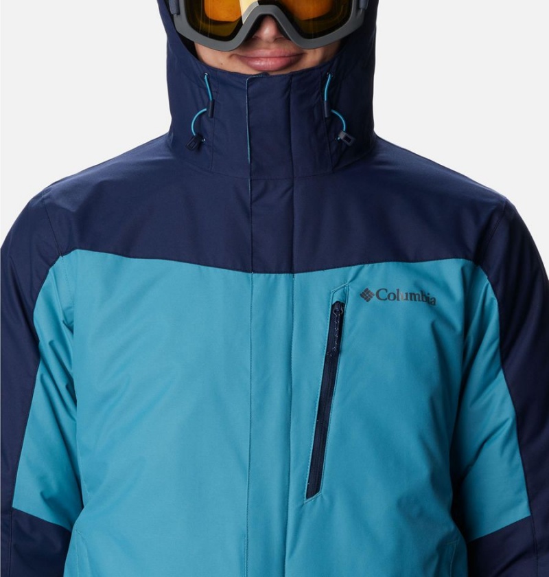 Blue Columbia Whirlibird IV Interchange Men's Ski Jacket | 07265PAEK