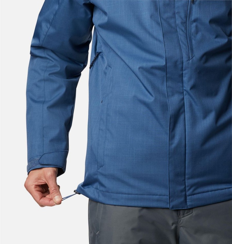 Blue Columbia Whirlibird IV Interchange Men's Ski Jacket | 25196EJHM