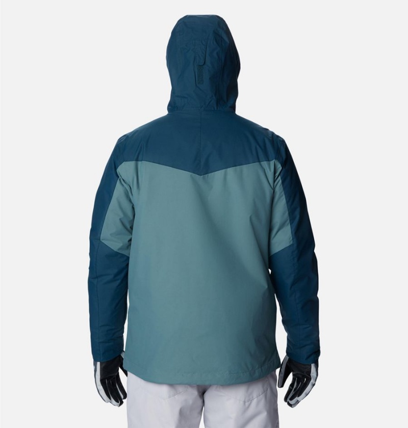 Blue Columbia Whirlibird IV Interchange Men's Ski Jacket | 24079EXUA