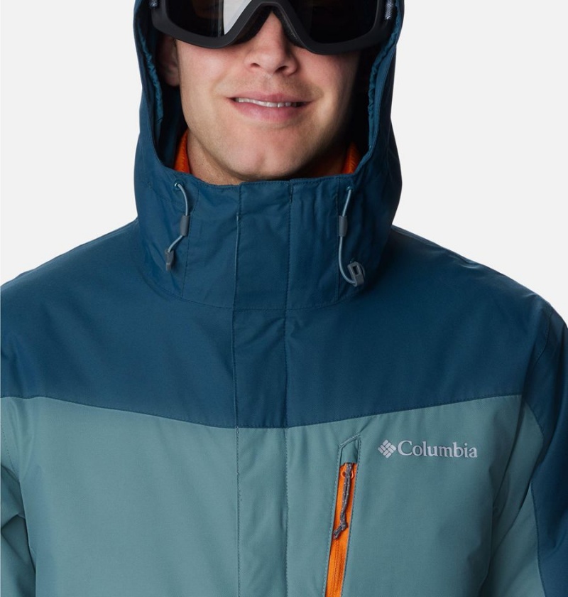 Blue Columbia Whirlibird IV Interchange Men's Ski Jacket | 24079EXUA