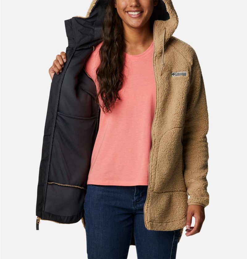 Brown Columbia CSC Sherpa Women's Fleece Jacket | 95203AFRU