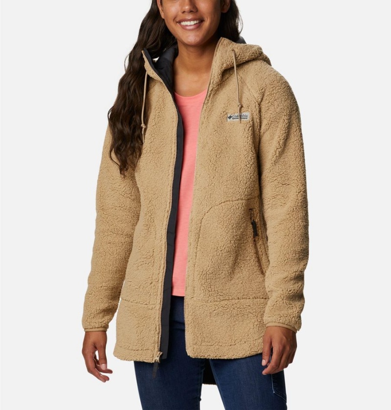 Brown Columbia CSC Sherpa Women's Fleece Jacket | 95203AFRU