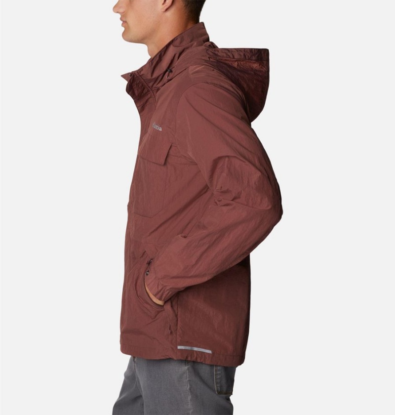 Brown Columbia Coho River Jacket Men's Windbreaker | 62349DURI